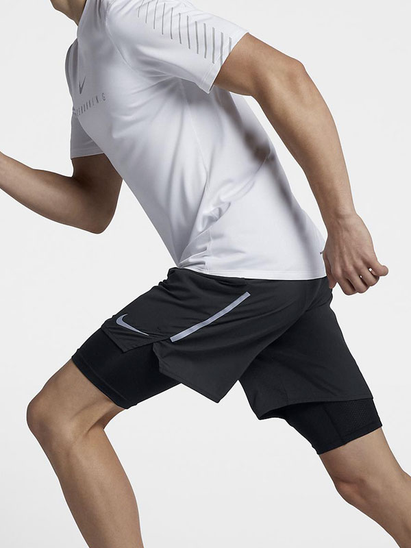 calções running 2 em 1