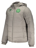 Parka Chapecoense Viagem Umbro 2017 Cinza