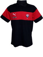 Polo Viagem Vitria Puma 2016 Preta e Vermelha